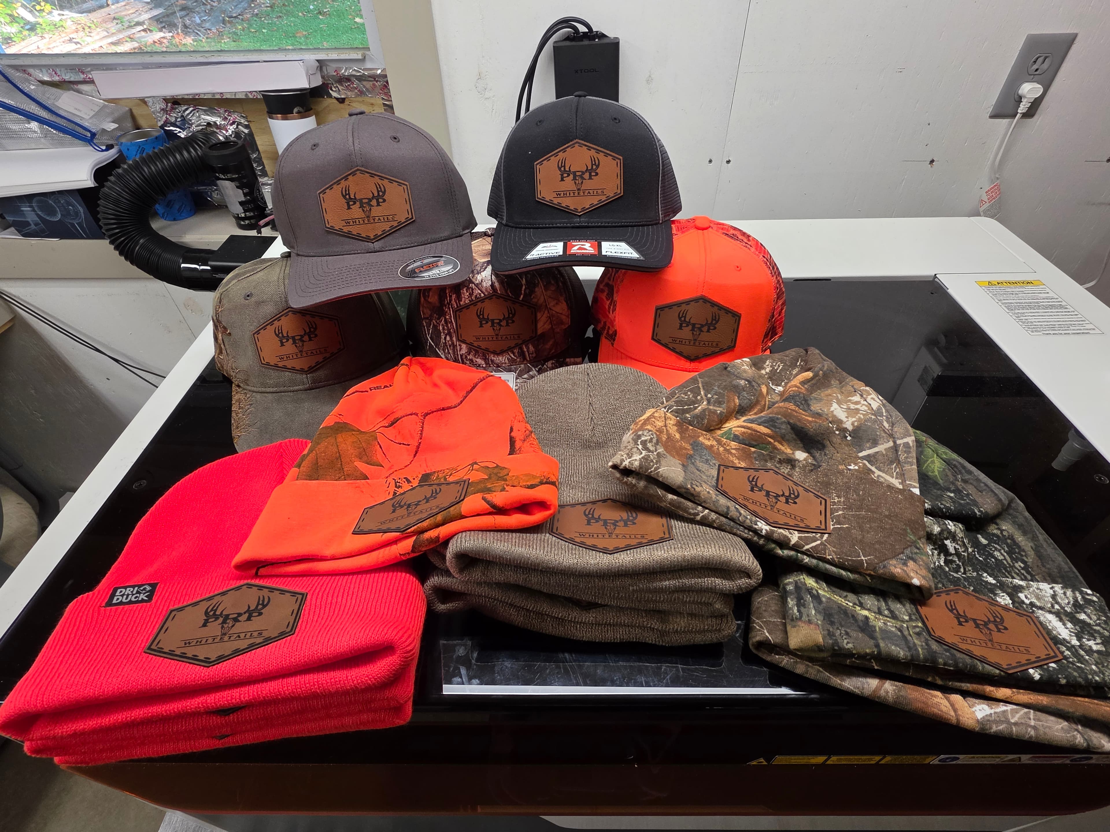 Fresh batch of hats for PRP Whitetails